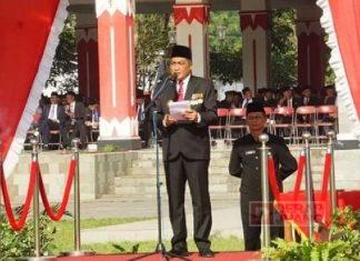 Zaenal Arifin Pimpin Upacara Peringatan Hari Lahir Pancasila