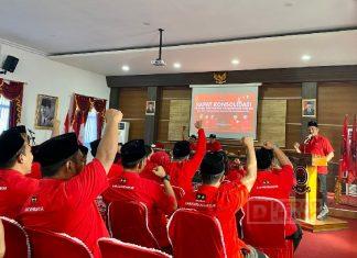 Perkuat Barisan, DPC Karanganyar Gelar Rapat Konsolidasi