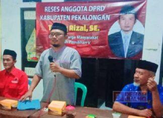 Reses Dengan PAC dan Ranting, Taufiq Rizal Ajak Jaga Kesolidan Barisan