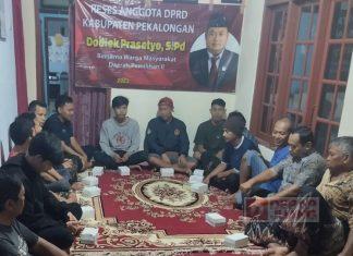 Serap Aspirasi Pemuda Sidomulyo, Dodiek Prasetyo Ajak Kawal Pemilu