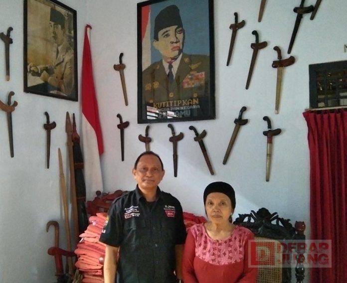Kunjungi Mbah Suryo, Agung Satria Dapat Banyak Pesan dan Cerita Keberaniannya.