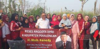 Penuhi Janji Reses, Kenedi Beri Sound System Untuk Kelompok Senam