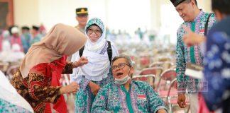 Sri Mulyani Hadiri Giat Pamit Calon Jamaah Haji Klaten