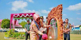 Tutup TMMD, Sri Mulyani Tegaskan Arti Penting Gotong Royong