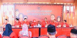 DPC Klaten Pastikan Kader Tegak Lurus Instruksi Partai