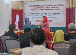 Kadarwati: Ciptakan Sinergitas Kunci Kurangi Konflik Sosial