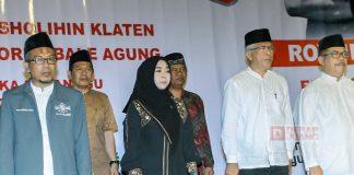 Ratna Dewanti Ikut ‘Ngaji Bareng’ dengan Pasoepati Klaten