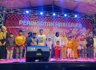 Laskar PDI Perjuangan Magelang Gelar Giat Santunan