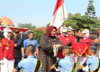 Mbak Yuni Lantik 628 Taruna SMKN 2 Sragen Angkatan XII