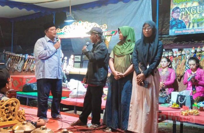 Hadiri Legenonan, Riswadi: Semoga Jadi Desa Yang 'Gemah Ripah Loh Jinawi'.