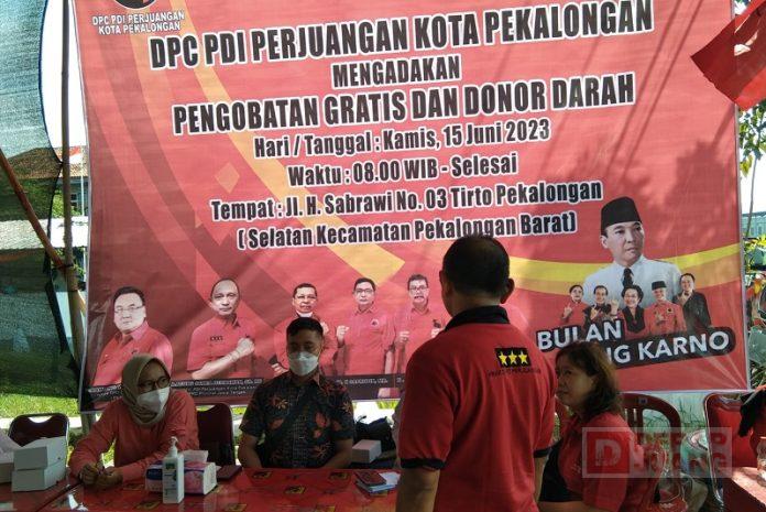 Gelar Pengobatan Gratis, Agung Satria: Wujud Kepedulian Partai.
