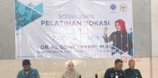 Gandeng Kemnaker RI, Dewi Aryani Gelar Sosialisasi Pelatihan Vokasi