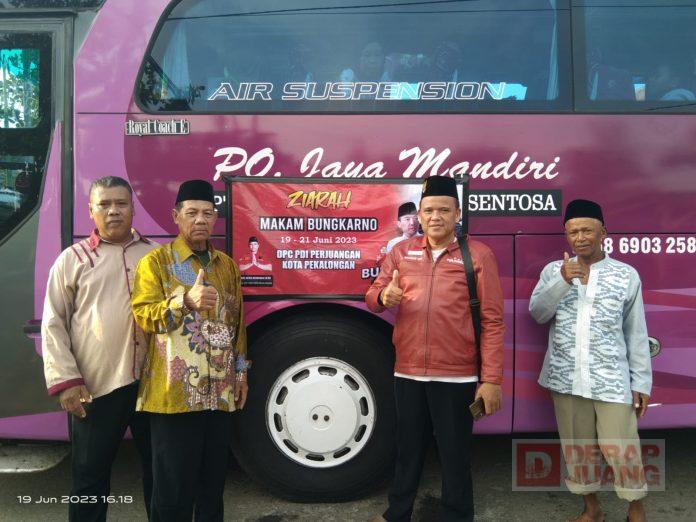 DPC dan Bamusi Kota Pekalongan Ziarahi Makam Bung Karno.