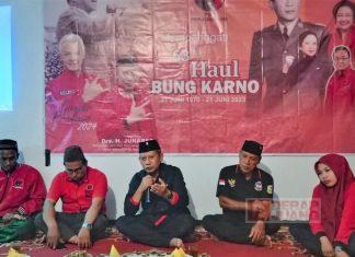 Gelar Haul Bung Karno, Junarso: Hayati Dedikasi dan Spirit Juangnya!