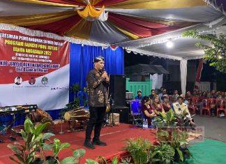 Sumanto dan Hanung Resmikan Pembangunan Sumur Dalam