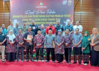 Hadiri Penetapan DPT, Hadi Waluyo Sebut Data Pemilih Yang Mutakhir