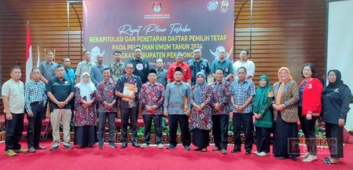 Hadiri Penetapan DPT, Hadi Waluyo Sebut Data Pemilih Yang Mutakhir.