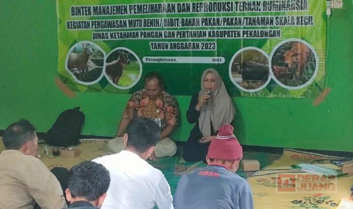Narasumberi Bimtek, Endang Ungkap Kendala Peternak Ruminansia.