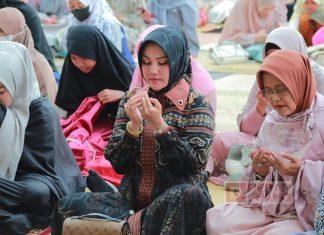 Sri Mulyani dan Forkopimda Gelar Shalat Idul Adha Bersama