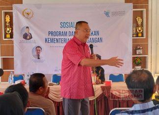 Sosialisasi Program Kemendag, Harris Dorong Kenyamanan Penjual-Konsumen