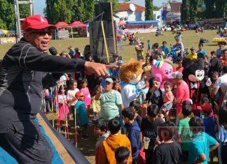 Andang Hadiri Jalan Sehat dan Bazar Desa Mindahan