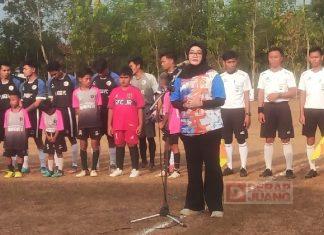 Buka Turnamen Sepakbola KT Kajen Cup VI, Rossi Ardiyanti: Sukses Bukan Tujuan Akhir