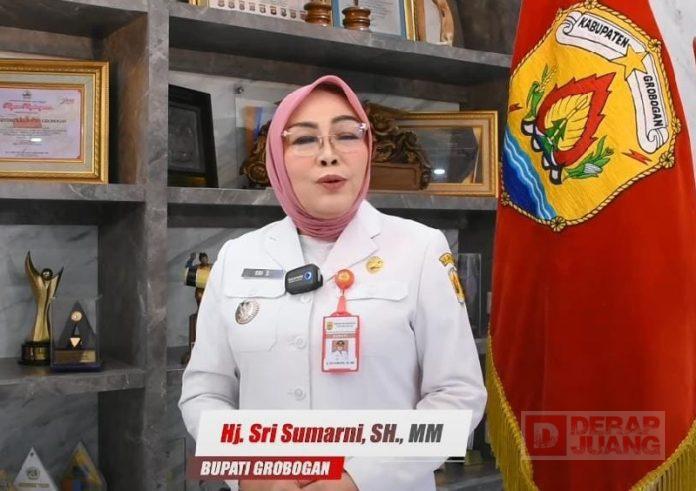 Bupati Grobogan Berikan Ucapan HUT ke-77 Polri