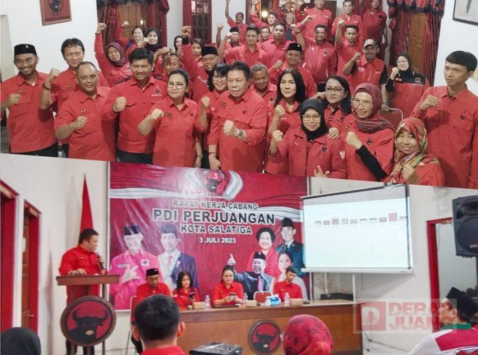 DPC PDI Perjuangan Kota Salatiga Selenggarakan Rakercab