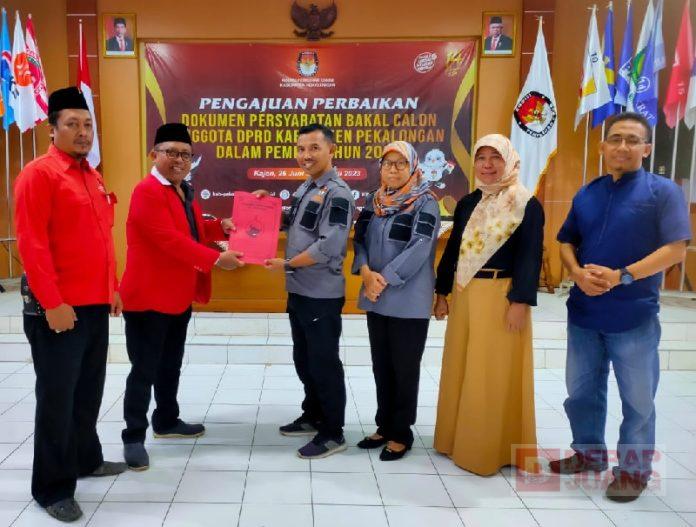 DPC Partai Pekalongan Tegaskan 45 Bacaleg Memenuhi Syarat