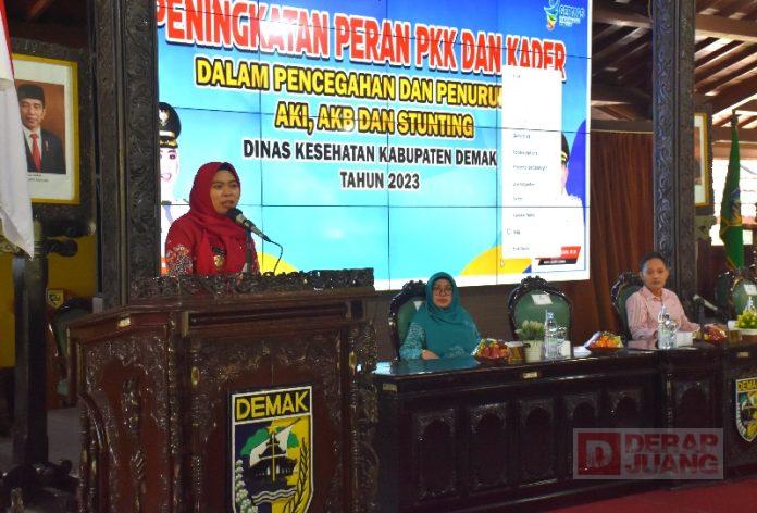 Mbak Eisti; Peningkatan AKI dan AKB Menjadi Perhatian Bersama