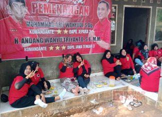 Muh. Arief Gelar Konsolidasi dan Santunan Anak Yatim di Posko Pemenangannya