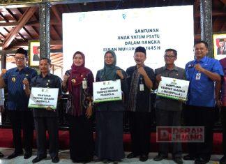 Pemkab Demak Berikan Santunan Yatim Piatu di Bulan Muharram 1445