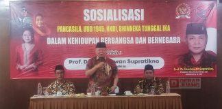 Perkokoh Persatuan dan Kesatuan Bangsa, Hendrawan Supratikno Sosialisasikan 4 Pilar Kebangsaan