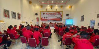 Rakercab DPC PDI Perjuangan Brebes Persiapkan Menang Spektakuler