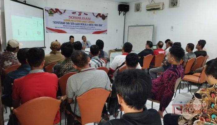 Sosialisasi Keselamatan Lalu Lintas, Agung Satria Berkendara Haruslah Sesuai Standar Keselamatan