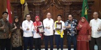 Sadewo Lepas Kontingen Banyumas pada Jumbara Nasional PMI