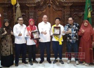 Sadewo Lepas Kontingen Banyumas pada Jumbara Nasional PMI