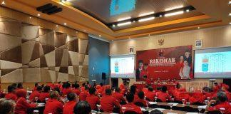 Gelar Rakercab, Kader Banyumas Tegak Lurus Intruksi Partai