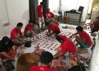 KJ Banyumas Bagikan 192 Paket Daging Kurban untuk Masyarakat