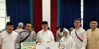 Husein Serahkan Hewan Kurban dari PT Taspen untuk NPCI