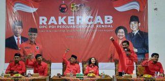 Gelar Rakercab, PDI Perjuangan Kendal Siap Menang Spektakuler!