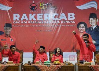 Gelar Rakercab, PDI Perjuangan Kendal Siap Menang Spektakuler!