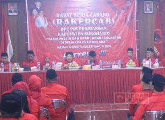 DPC Sukoharjo Bariskan Fikir dan Langkah Kader Jelang Pemilu