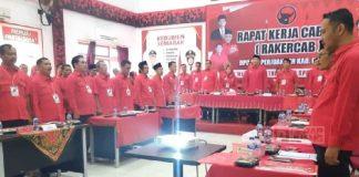 Gelar Rakercab, DPC Kebumen Siap Menang Hattrick Pemilu 2024