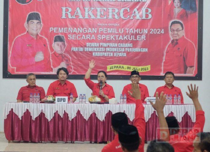 Gelar Rakercab, DPC Jepara Siap Songsong Pemilu 2024 Menang Spektakuler!