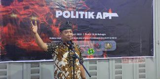 Gelar Sarasehan, Saiful Abidin Diskusi Bersama Seniman-satrawan