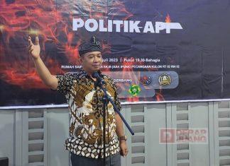 Gelar Sarasehan, Saiful Abidin Diskusi Bersama Seniman-satrawan