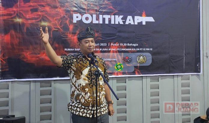 Gelar Sarasehan, Saiful Abidin Diskusi Bersama Seniman-satrawan