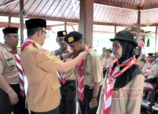 Husein Lepas Kontingen Kemah Pramuka Berkebutuhan Khusus