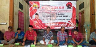 Heru Santoso Gelar Reses Sekaligus Rapatkan Barisan PAC-Ranting